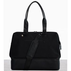 BEIS Black weekender bag